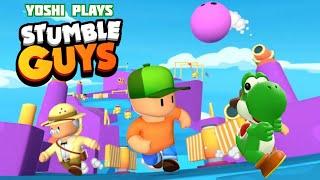 Yoshi plays - STUMBLE GUYS !!!