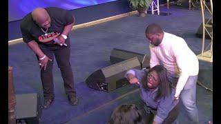  She Got FILLED...Then This Happened!!! Crazy Praise Break w/ Bishop Marc L. House