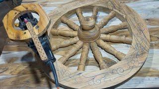 Very easy wood carving skills and techniques by PVJ wood carving