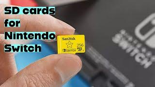 SD Cards for Nintendo Switch / OLED/ Lite