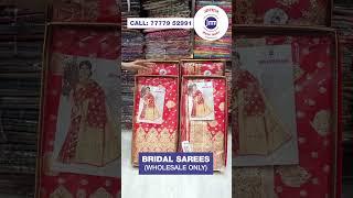 Explore a vast collection of designer bridal sarees in JALAN MEGA MART! #factorytoretail #sarees