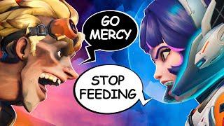 This Juno Was Flamed For Not Swapping To Mercy | Overwatch 2 Spectating