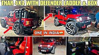 Highly Thar Modified 2025 | Thar 2025 modification  Thar modification with Price   Defender Ladder