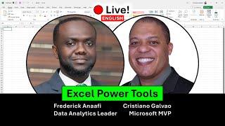  LIVE! Frederick Anaafi & Cristiano Galvao | Excel Power Tools