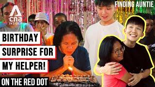 I Flew To Philippines To Surprise My Former Helper Of 15 Years | On The Red Dot | Finding Auntie