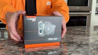 Bushnell Pro X3+ Rangefinder Unboxing