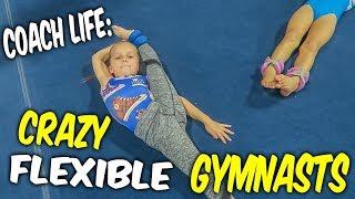 Coach Life: Crazy Flexible Gymnasts!| Rachel Marie