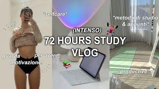 STUDY VLOG PRODUCTIVE : study with me ita, università, metodo di studio e organizzazione