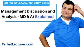 What is Management Discussion and Analysis (MD &A)?