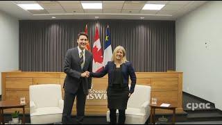 PM Justin Trudeau and N.B. Premier Susan Holt hold a news conference – November 12, 2024