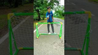 New football goal post set with net-ball ️, Indoor outdoor fitting football sports games