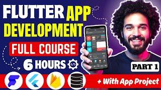 Flutter App Development (Part 1) Course (2025) for Beginners to Pro | Flutter Tutorial for Beginners