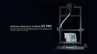 PIOCREAT NEW INDUSTRIAL-GRADE PELLET 3D PRINTER G5 PRO HIGH-PRECISION GRANULAR 3D PRINTER