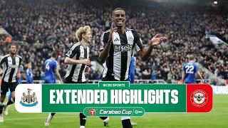 Newcastle United vs. Brentford: Extended Highlights | Carabao Cup | CBS Sports Golazo