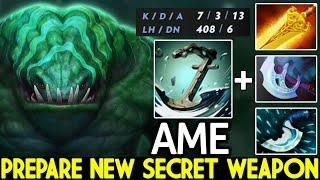 AME [Tidehunter] Prepare New Secret Weapon Radiance Build Dota 2