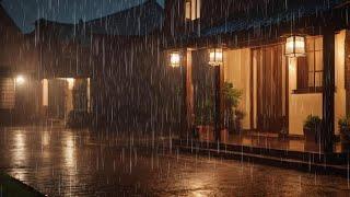 Rain Sounds For Sleeping - 99% Instantly Fall Asleep With Rain And Thunder Sound At Night