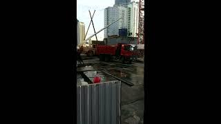 Вывоз грунта в Москве, мойка самосвалов перед выездом на трассу города - kotlovanstroi.ru