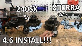 240SX 4.6 Ring and Pinion Swap from an XTERRA | Uncensored