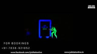 Customise UV Dance Act exclusively by jubilation events and weddings