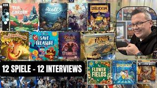 12 Spiele - 12 Interviews - SPIEL 2024 (Teil 10) - english part