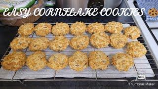 EASY CORNFLAKE COOKIES  