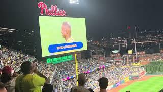 Ryan Howard at the Savannah Bananas game.