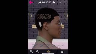 Barber Chop (Bevel hair design)
