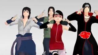 [Naruto MMD] Little Apple (Uchiha Style!)