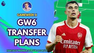 GW6 TRANSFER PLANS | GAMEWEEK 6 | Fantasy Premier League Tips 2024/25