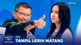 Tampil Semakin Matang! Azia Riza Auto Dapet 5 YES - Indonesian Idol 2025