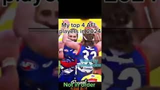 My top 5 best AFL players for 2024 (not in order) #viral #afl