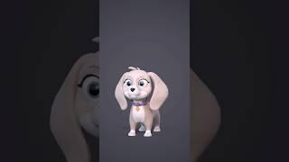 3D dachshund puppies model #3d #3dmodel #puppies #dog #dogshorts