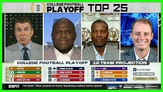 2024 COLLEGE FOOTBALL PLAYOFF TOP 25 RANKINGS SHOW — 10/15/24