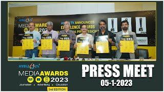 Hybiz Media Awards 2023 Poster Launch & Press Meet | Third Edition Of HMA | Hybiz tv