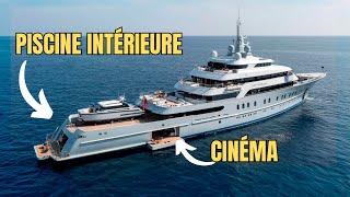 Il y a un cinéma à l’intérieur de ce yacht