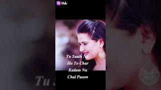 Tere Sang Sang Rahka MAIN RANG Jaun ||Madebyvidoapp||Sugar crush smile.
