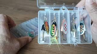 Spinning fishing lures for trout, bass and more!