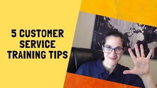 5 Customer Service TRAINING tips for Restaurants | Improve Restaurant Customer Service