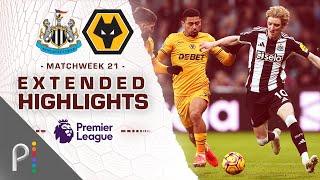 Newcastle United v. Wolves | PREMIER LEAGUE HIGHLIGHTS | 1/15/2025 | NBC Sports