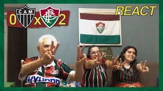 FAMÍLIA TRICOLOR REAGE A 0 ATLÉTICO MG X 2 FLUMINENSE - CAMPEONATO BRASILEIRO 2024