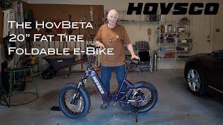 Reviewing the Hovsco HovBeta 20" Foldable e Bike