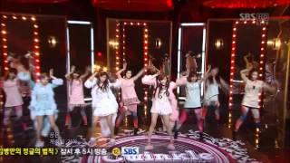 [120513] HD 1080p SNSD TTS - Twinkle 1st Win at SBS Inkigayo