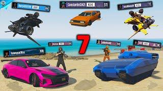 Fighting 7 griefers in 1 NIGHT on GTA Online!