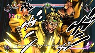 Jojo's Bizarre Adventure: All Star Battle R - DIO Arcade Mode - PC Gameplay (No commentary)