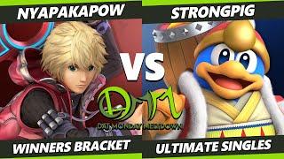 DAT MM 271 - NYAPAKAPOW (Shulk) Vs. Strongpig (Dedede) Smash Ultimate - SSBU