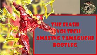 THE FLASH - REVOLTECH AMAZING YAMAGUCHI BOOTLEG UNBOXING REVIEW #theflash  #actionfigures #toyreview