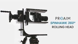 Proaim Spinhawk 360° Rolling Camera Head - For Filmmakers & Cinematographers