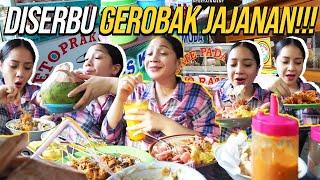 NAGITA SAMPAI TERIAK !!! SEMUA GEROBAK JAJANAN PENUHIN RUMAH...