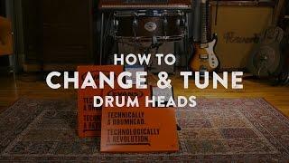 How to Change & Tune Drum Heads