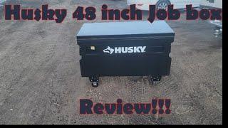 HUSKY 48 inch Job box review